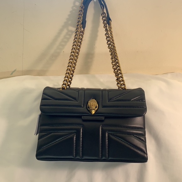 - - KURT GEIGER LONDON KENSINGTON LEATHER  SHOULDER BAG - Picture 6 of 15